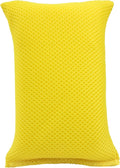 Detailer's Choice 9-24M8 Microfiber Scrub Sponge,Yellow (Pack of 12)