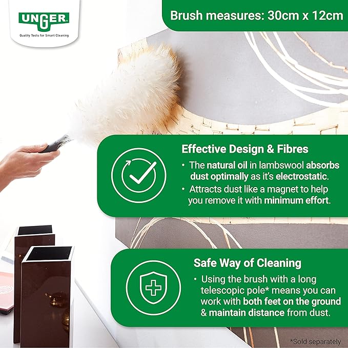 Unger Lambs Wool Duster