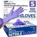 Medical Soft Max™ Nitrile Disposable Gloves, 100 Ct Latex-Free Powder-Free Food Safe Cooking Cleaning Lab Exam Glove