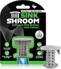 SinkShroom The Revolutionary Sink Drain Protector Hair Catcher/Strainer/Snare, Gray