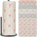 25 Pack Reusable Tissue Paperless Towel Roll Washable Cotton for Kitchen Towels Zero Waste Products Replacement Tissue (RT-D)