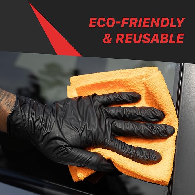 Maxshine Universal Orange Microfiber Tear-Away Towel Roll | 30 Reusable 12”x12” Sheets, 260GSM Terry Microfiber | Eco-Friendly Lint-Free Cleaning Cloths for Car Detailing, Home & Garage Use