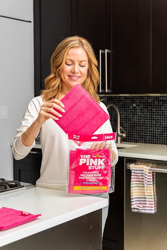 Stardrops – The Pink Stuff – Miracle Microfibre Pad Collection (Pack of 27)
