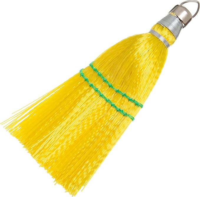 Carlisle FoodService Products Synthetic Corn Whisk Broom 3663400 | Heat Resistant to 225¡F | X-Shaped Bristles | For Carpet & Floor | Pack of 12