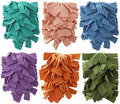 6 Layer Fleece Duster Refills for Swiffer Hand Duster, Zero Waste, Reusable and Washable Replacement Dusters for Cleaning Ceiling Fan Hardwoods (6 Pack-Multicolour-B)