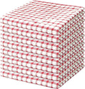 Nialnant 8 Pcs Kitchen Dish Rags,100% Cotton Kitchen Towels Soft Absorbent Quick Drying Dish Cloths for Washing Dishes,Cleaning rags-11 x 11In