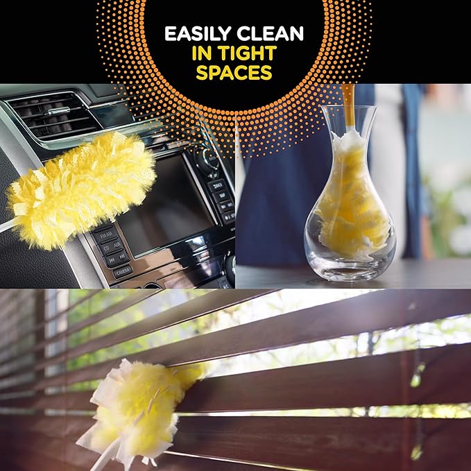 Swiffer Dusters 360 Extendable Handle Starter Kit 4 Refills