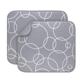 Ubbi Microfiber Dish Drying Mat, Baby Bottle Drying Mat, Kitchen Counter Dish Mat, Pack of 2
