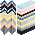 Leelosp 300 Pcs Glasses Cleaning Cloth Microfiber Glasses Wipes Assorted Colors Cloth for Cleaning Eyeglasses Camera Lens Cell Phones Laptops LCD TV Screens and More, 6 x 7 Inch(Mixed Color)