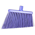 Vikan 29148 Broom, Angle Cut, 11.4" Extra Stiff, Purple