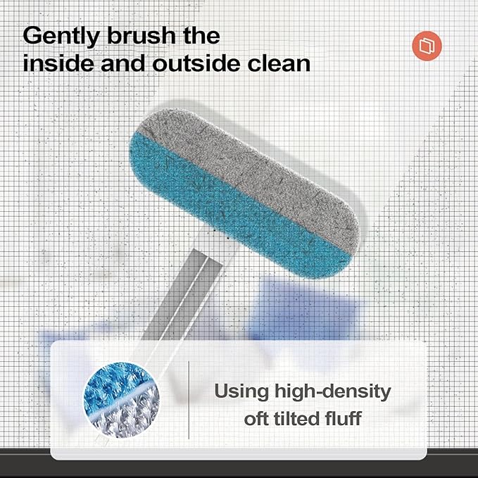 Pet Hair Removal Brush | Electrostatic Dog Grooming Supplies,Mesh Screen Cleaner Brush - for Dog Owners Office Car Clothes Bedding Sheets Carpets Sofas Apartment Mattress