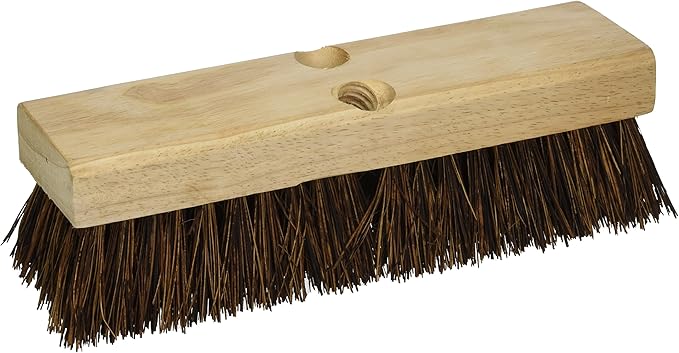 DQB 147479 10" Palmyra Deck Scrub Brush