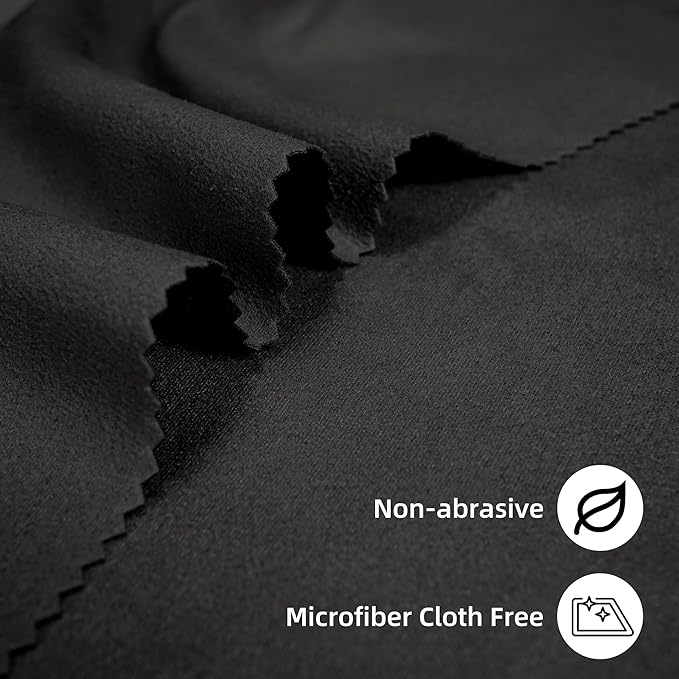 10PCS Gun Cleaning Cloth Rags12 x12 - Gun Cloth Microfiber Towel Lint Free Gun Cloth, Gun Cleaning Wipes Great for All Gun Firearm Cleaning Cleaner Protection,Professional（Black）