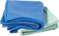 Superio Microfiber Glass Cleaning Cloth, Mirror & Window Miracle Cloth Lint & Streak Free, Washable, Large Eco-Friendly for Electronics, Cars, Tv Screens, Glasses...