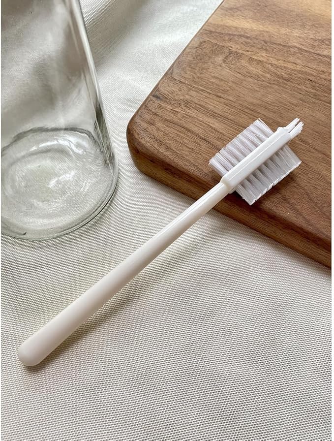 ZYAMY 10PCS Juicer Cleaning Brushes 17.5cm/6.9in Long Double Sided Brushes for Bottles Glassware Multi Purpose for Cleaning Appliances Tile Grout Window Tracks and Sinks