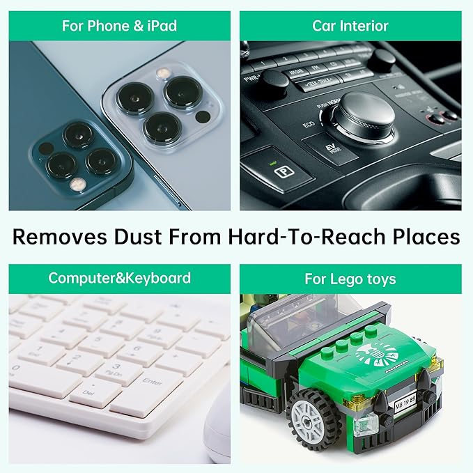 Disposable Compressed Duster, Computer Cleaner, Keyboard Cleaner, 1 Pack, 10 oz