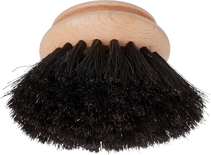 Redecker Horsehair Replacement Head Made with Untreated Beechwood, 2-Inches