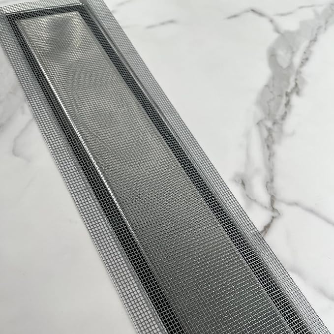 Neodrain 1 PCS Linear Shower Drain Hair Catcher, 3.5" X33FT, for Neodrain 2.75" Width Tile-Drain/Linear Drain