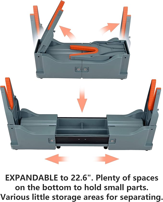 Raiseek Gun Cleaning Stand Compact Rifle Shotgun Range Stand for Cleaning