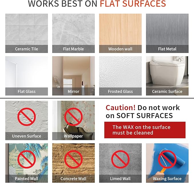 Paoli Heavy Duty Self Adhesive Hooks - Sturdy self Adhesive Hooks for Home, School and Office Easy to fit and Remove,with a Maximum Load Capacity of 30lb(White 8PC)