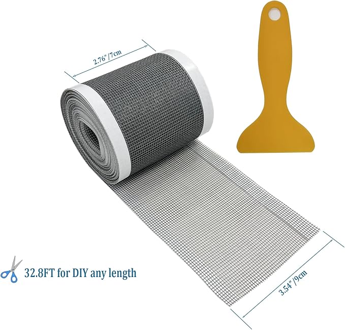 Neodrain 1 PCS Linear Shower Drain Hair Catcher, 3.5" X33FT, for Neodrain 2.75" Width Tile-Drain/Linear Drain