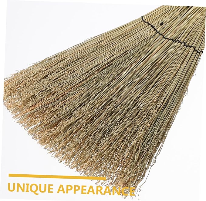 PRETYZOOM Small Corn Broom with Short Handle Handcrafted Whisk Broom for Easy Cleaning of Dust Dirt and Debris Bedrooms Sofas Carpets and Cars Portable Mini Sweeping Tool