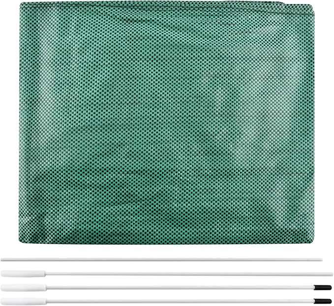 53 Gallon Leaf Collector, Large Yard Dustpan & Reusable Leaf Bag, Foldable Leaves Pick Up Tools Lea-f Loader, Heavy-Duty Lawn Sweeper for Leaves, Trash & Yard Waste(COLOR:Green)
