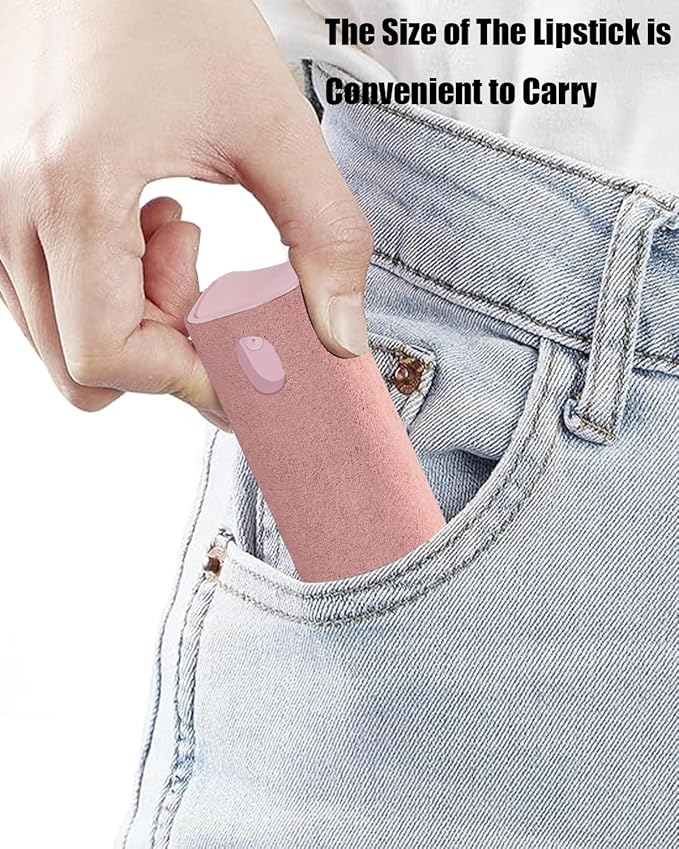 Screen Cleaner Spray and Wipe Touch Screen Cleaner for iPhone iPad Computer Laptop Tablet MacBook Cell Phone Eyeglasses（Pink）