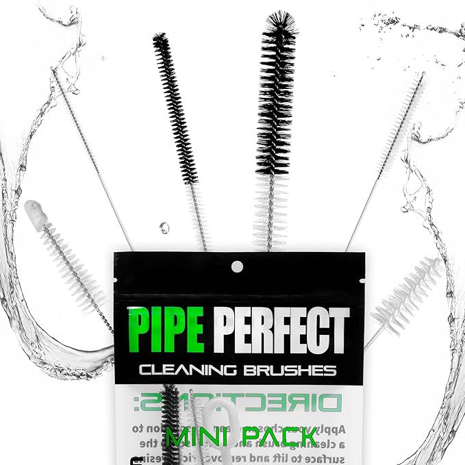 P.Perfect | Mini 6pcs Brush Pack | Non-Scratching | Pipe Cleaner for Small Pipe and Tube Cleaning Brush Kit, ASC132PN22