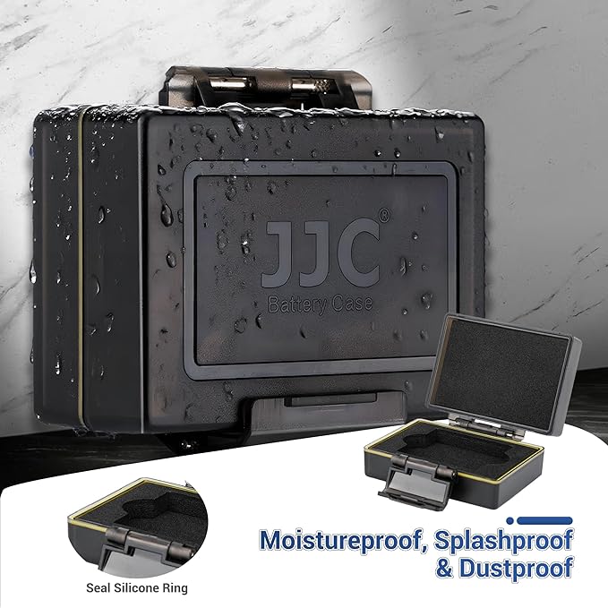 DB-110 LI-90B LI-92B Camera Battery Memory Card Storage Case Holder for 2 Slots SD Card + 1 Slots Battery, Olympus Ricoh Camera Batteries Box for Olympus TG-7 TG-6 TG-5 TG-4 TG-3 Ricoh GR3 GR3X HDF