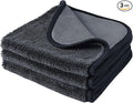 GLIMGLINT 3-Pack Microfiber Towels for Car (16"x16", 600GSM), Ultra Absorbent Cleaning Cloth, Non-Scratch & Streak-Free for Cars, Trucks, Motorcycles