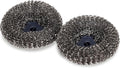 Joseph Joseph SinkTech Stainless Steel Scourer for Stubborn Stains, Replacement Heads - Pack of 2