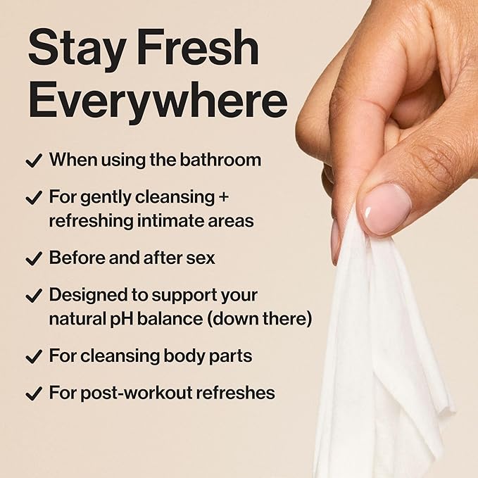 The Honest Company Hypoallergenic Flushable Wipes for Sensitive Skin, Gilded Wings, 126 Count