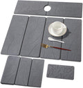 3 PCS Large Stone Dish Drying Mat for Kitchen Counter, Quick Dry Stone Dishes Mats, Sink Faucet Mat, Minimalist Water Absorbing Diatomaceous Earth Drying Pad for Countertop Tableware, Bottles