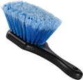 Salty Captain Soft Bristle Brush – Short Handle Detailing Brush for Cars, Boats & RVs, Super Soft Bristles, Grip Tech Comfort, Heavy Dirt Remover, Gentle on Paint & Wheels