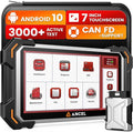 ANCEL DS500BT Bidirectional Scan Tool, Full-System Automotive Diagnostic Scanner with 28+ Services, Injector Coding, DPF/Brake/BMS/Oil/Gear/Throttle Functions, CAN FD Support, Lifetime Free Updates