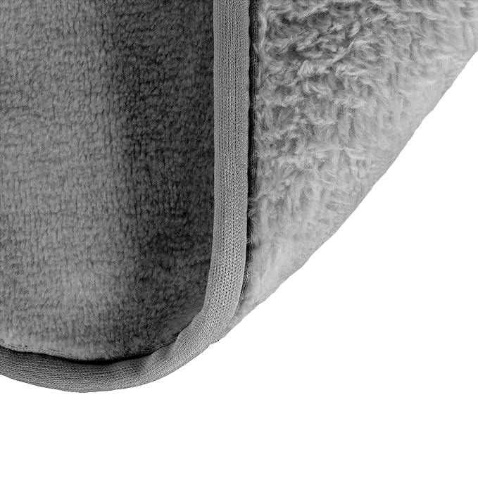 Eurow Reusable Makeup Remover Cloths, Soft Microfiber Face Towels for All Skin Types, Chemical-Free, Protective, Machine Washable, Gentle & Effective Facial Cleansing, 8"x8", Gray, 4-Pack