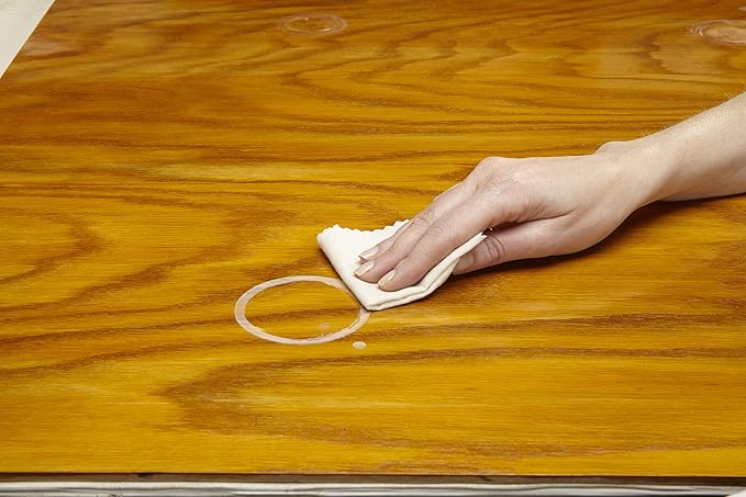 Guardsman Reusable Water Mark Remover Cloth | Wood Cleaner for White Rings & Haze Caused By Moisture and Heat, 1 Count