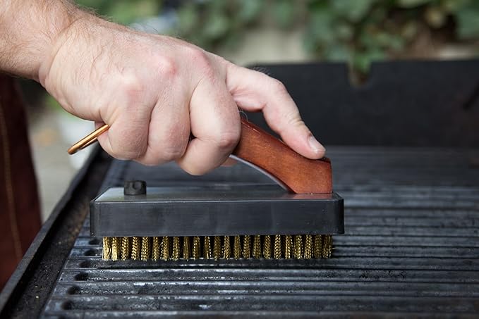 Outset QB47 Rosewood Collection Oversized Grill Brush