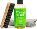 Angelus Shoe Cleaner Kit, 8.6 Oz, Brush, Towel - Professional Sneakers, Leather, Nubuck, Suede Shoe Cleaner Kit - Safe on All Fabrics, Gentle Yet Powerful Сleaning Formula - Made in USA