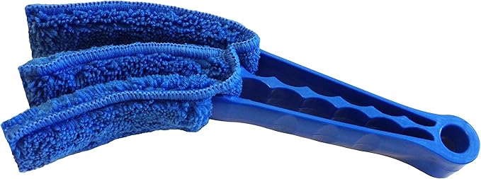 Ettore 48213 Microswipe Microfiber Mini Blind Cleaner, Blue
