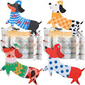 8 Pcs Christmas Sponges Dish Sponges, Cute Kitchen Scrub Sponge, Dual-Sided Dishwashing Sponge Reusable Cleaning for Kitchen Dishes Furniture(Dog)