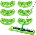 6 Pack XL Reusable Microfiber Mop Pads for Swiffer XL Mop - Dry Sweeping & Wet Mopping Cloths for Floor, Wall & Window Cleaning