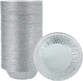 Pie Pans (100 Pack) 5 inch HEAVY-DUTY Disposable Aluminum Foil pie/tart Pans for Baking Personal Mini Pies, Foil Pie Tin for Bakeries, Cafes,Easily Stack & Store, Freeze & Reheat