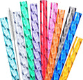 Reusable Straws for Stanley Cup Replacement,12 Inch Plastic Extra Long Straw for 40/30 oz Tumbler,Clear Hard Drinking Straws for Stanley,10mm Large Wide Water Bottle Straw for Stanley Cup Accessories