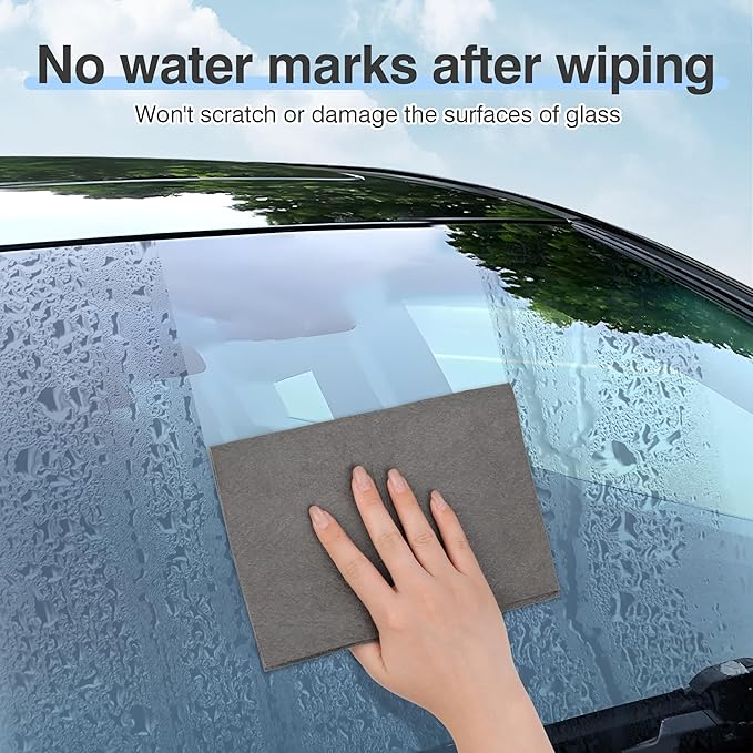10 Pcs Thickened Magic Cleaning Cloth, Microfiber Streak Free Cleaning Cloths Reuseable Magic Cleaning Wipes for Windows Glass