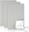 3 Pcs Silver Polishing Cloth, Large 10" X 12.5" Jewelry Cleaner Cloth, Soft Jewelry Polishing Cloth, Four-Layer Double-Sided Silver Cleaning Cloth for Gold, Silver, Diamond, Platinum Jewelry