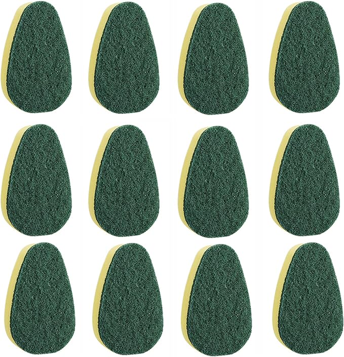 Dish Wand Refill 12Pack, Durable Dish Wand Sponges,Common Dish Wand Refill Heads Replacement for Kitchen Cleaning