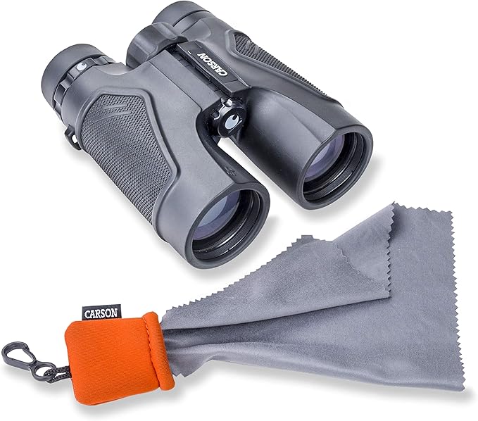 Carson Stuff-It Microfiber Lens Cloth Cleaning System for Eyeglasses, Smartphones, Tablets, Optics, Lenses, Cameras and More