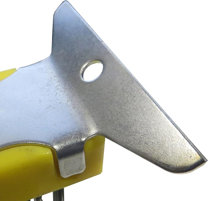 ALLWAY SB411 Soft-Grip Carbon Steel Wire Brush with Scraper